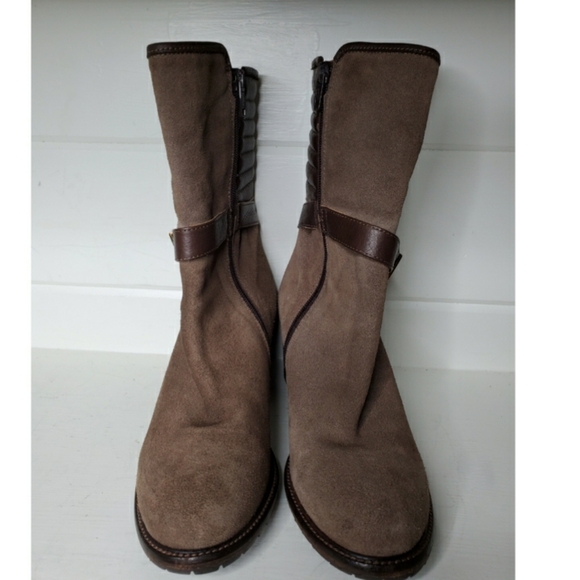 Napoleoni Suede Boots SZ 37 - Picture 2 of 6